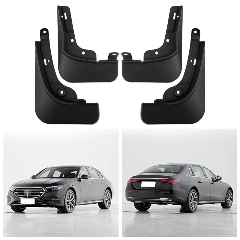 Car Mudguards For Mercedes-Benz E-Class 2024 Front Rear Mud Flaps Guards Splash Fender Car Exterior Parts