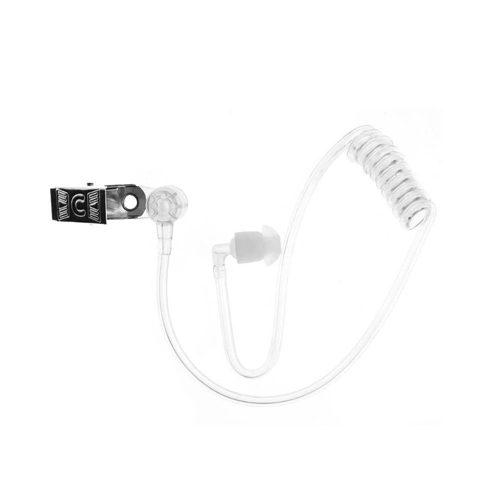 Headphones With Microphone Transparent Color Wide Compatibility Not Easy To Telescopic Coil Durable Headphone Accessories