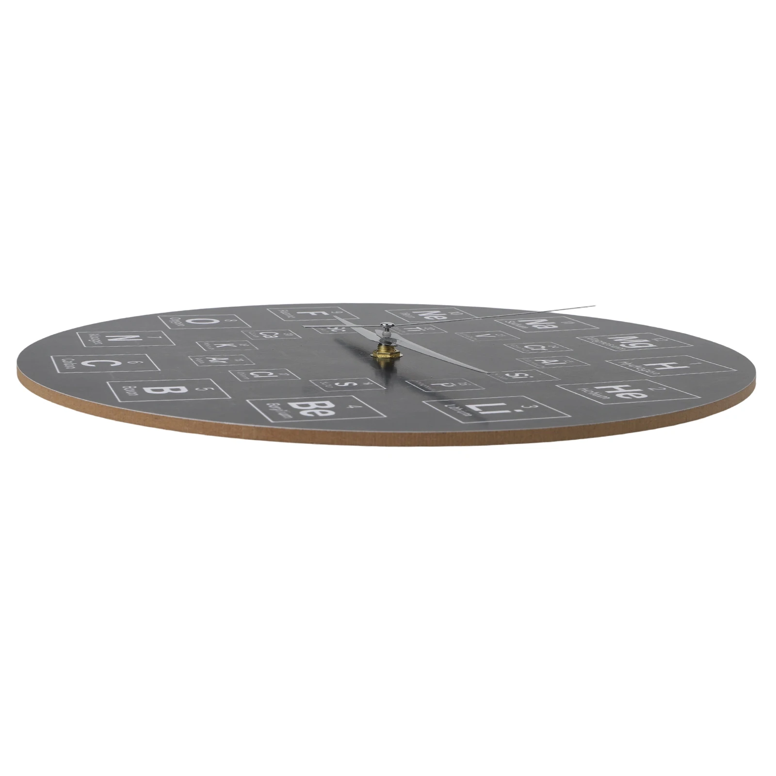 Periodic Table Wall Clock Unique Decorative Clock Featuring Chemistry Symbols for Home Classroom or Office Use