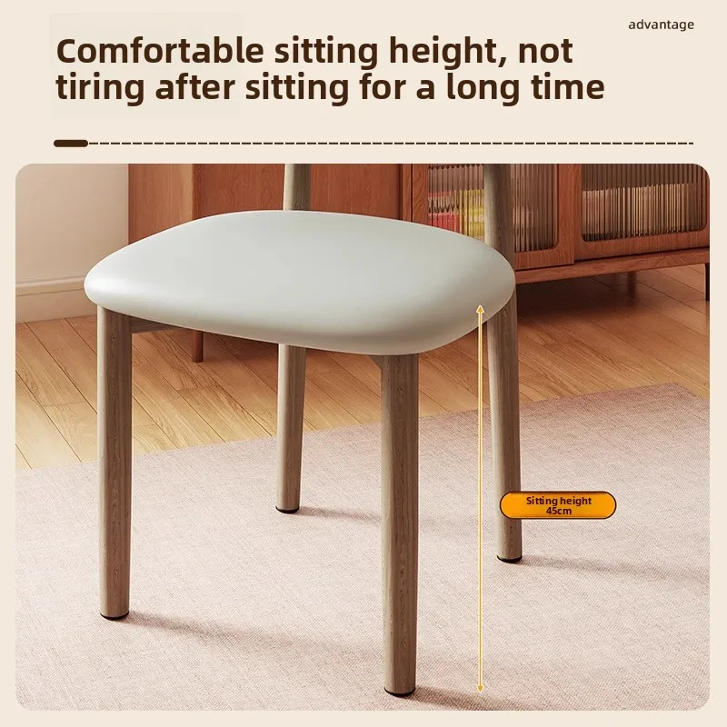 كرسي الطعام المنزلي كرسي مسند الظهر كرسي طاولة طعام من الحديد المطاوع كرسي الترفيه