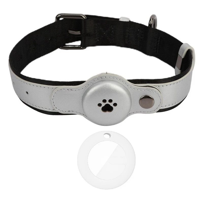 IP67 Waterproof Tracker Collar For Dogs, Location Pet Tracking Smart Collar Only Works With For Apple Find My