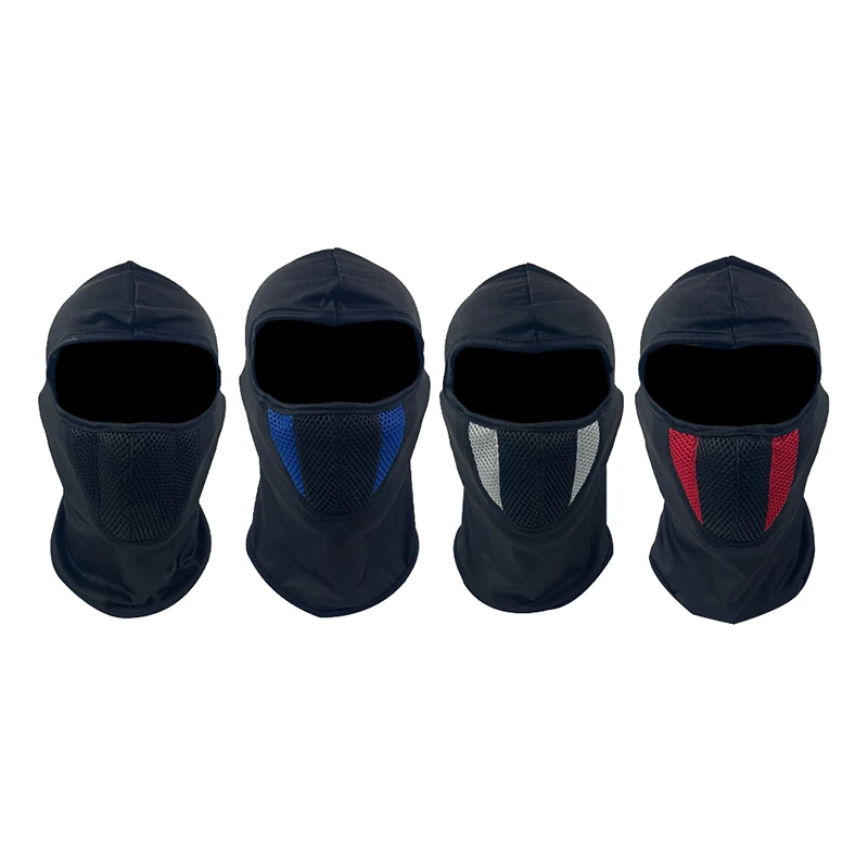 Breathable Balaclava Motorcycle Full Face Mask Motorbike Cycling Bike Mask Motocross Helmet Hood Moto Riding Neck Face Mask