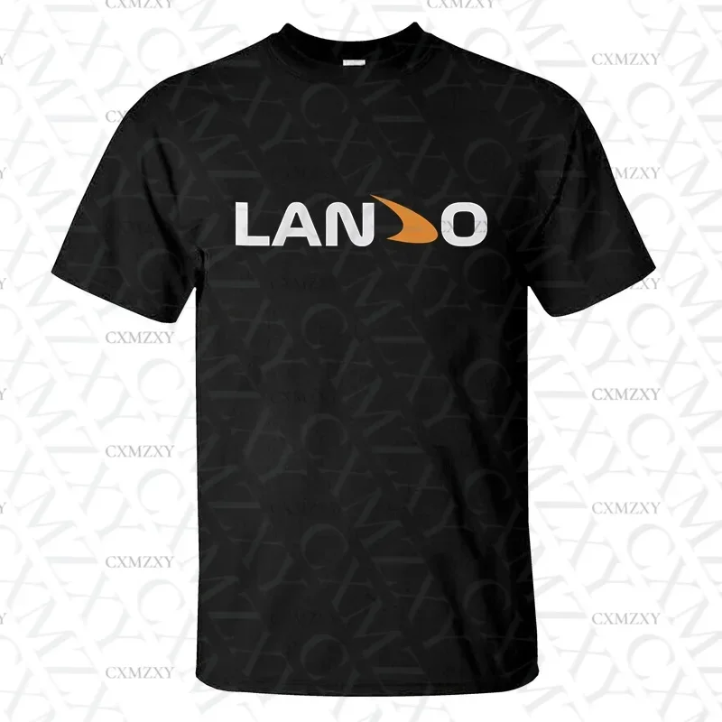 

2025 Men T Shirt Casual Lando Norris McLaren Racing Fans T-shirt Graphic Summer Short Sleeves 100% Cotton S-3XL Cool Tee