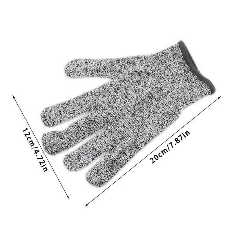 Safety Cut Proof Stab Resistant Wire Metal Mesh Butcher Protect Meat Cut-Resistant Gardening Gloves