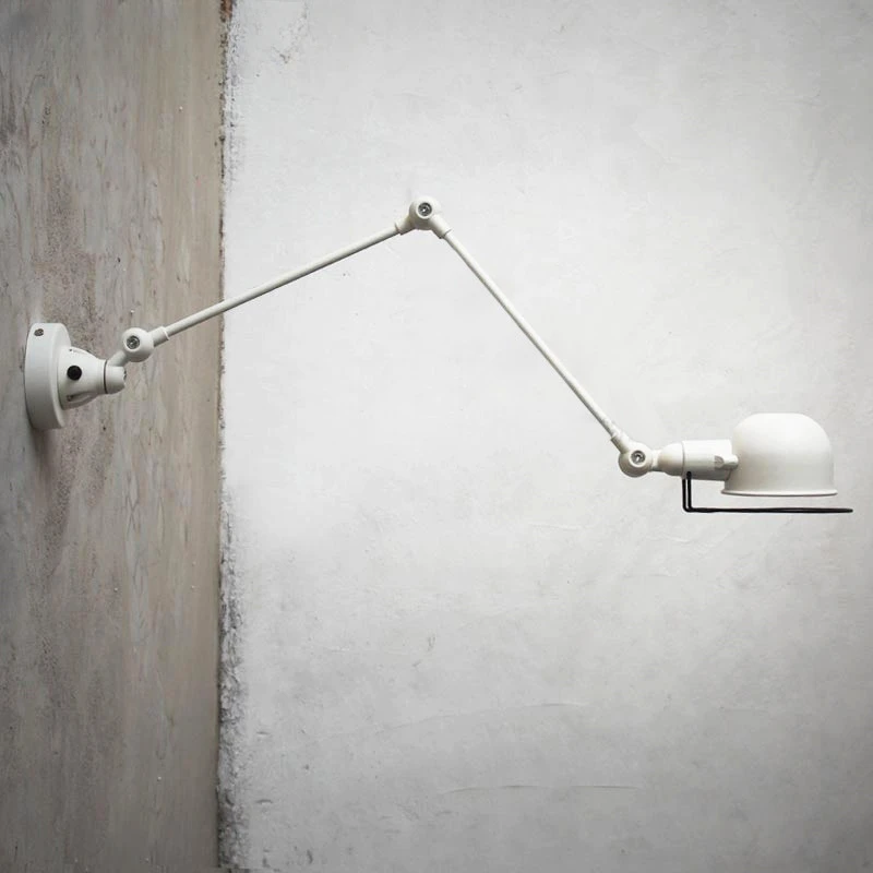 

Robot arm wall lamp Jielde wall light reminisced retractable mechanical arm lamp vintage, With Switch E14 AC110-240V