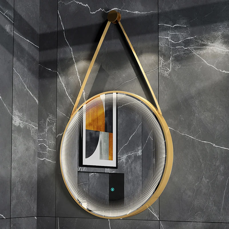03.Smart bathroom mirror Abyss Melaleuca tunnel wall hanging touch sensor screen bathroom mirror