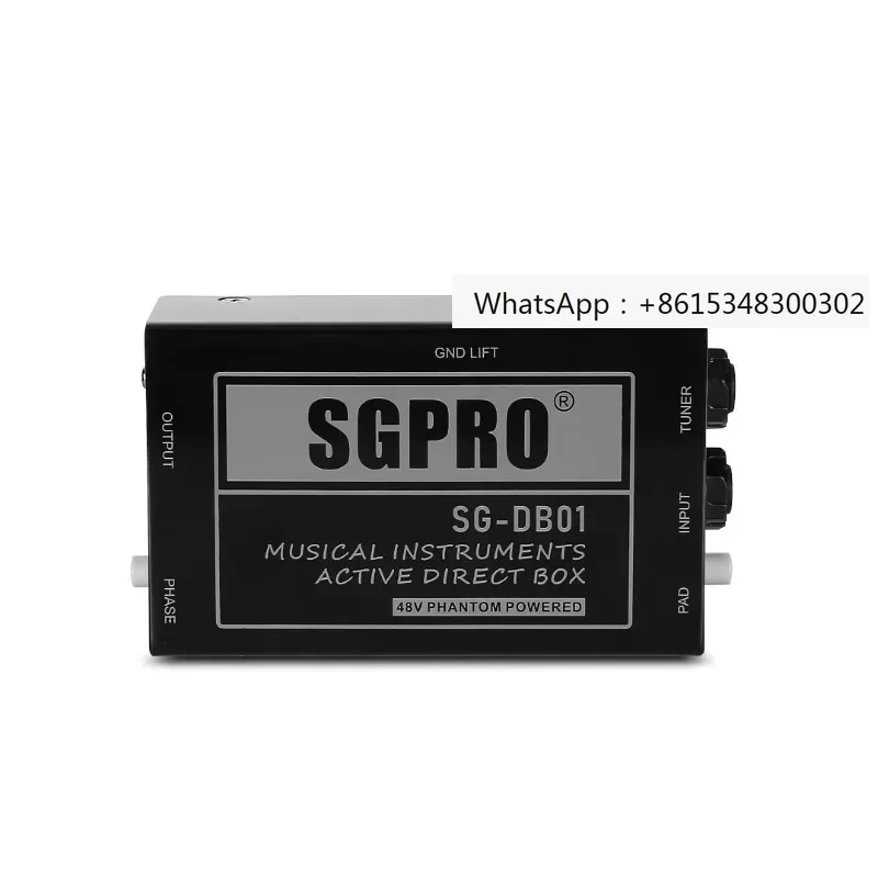 

SGPRO agdb01 active audio directly di box for Guitar