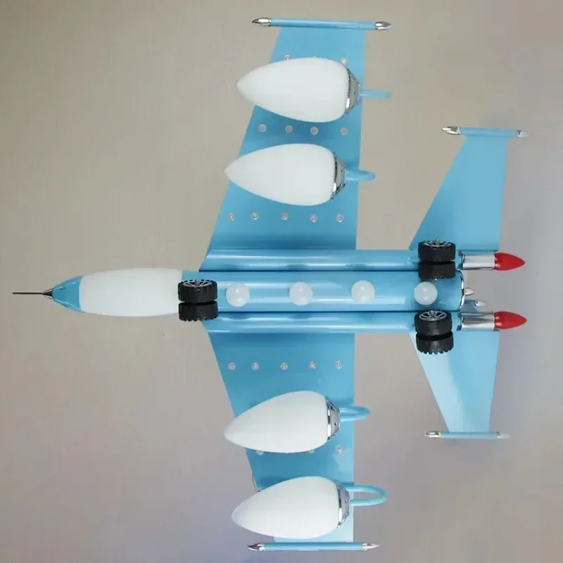 Personalized Aircraft Modeling ceiling lamp, Fashionable Children Ceiling Lamp, Modern Creative Children's Lamp