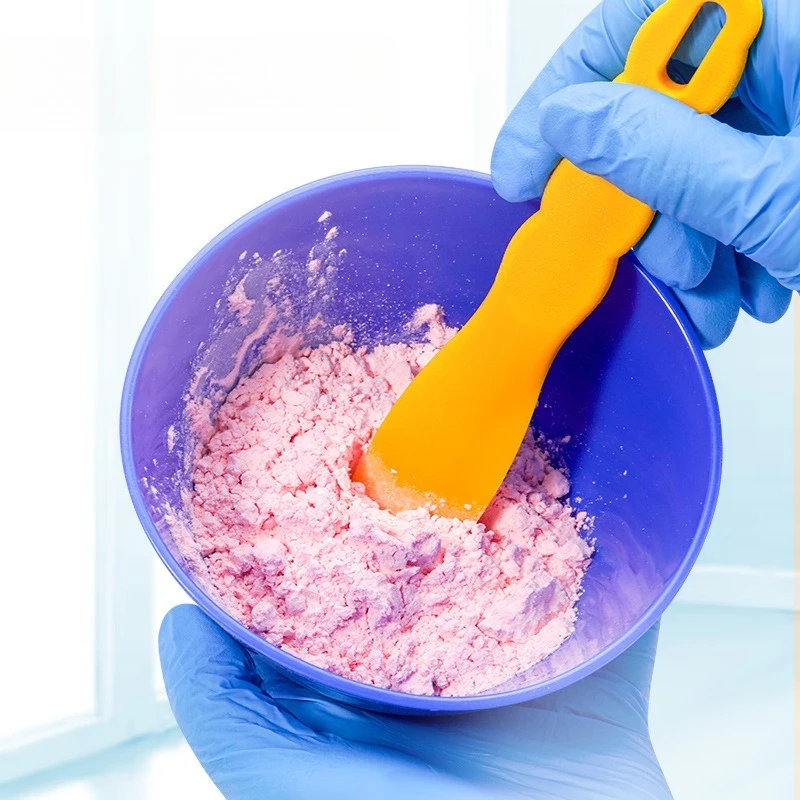 1 Lb Dental Alginate Impression Material Removable Denture Plaster Mold Powder Dentistry Gypsum Model Materials Universal 454g view 5