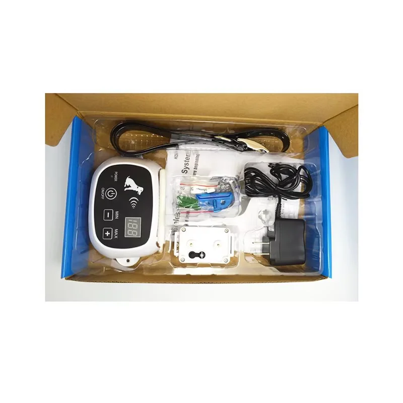 500 متر مقاوم للماء اللاسلكية سياج الكلب نظام الاحتواء الكهربائية الكلب التدريب طوق سياج الحيوانات الأليفة الإلكترونية سلامة الحيوانات الأليفة الارسال #6