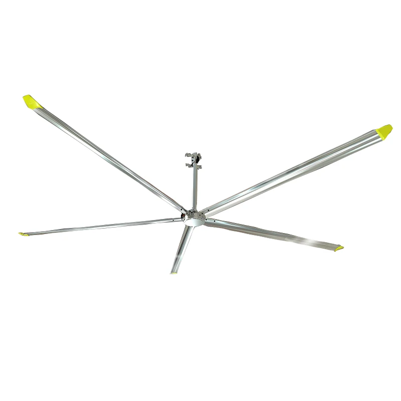 7.3m Iron-Blade Large Ceiling Fan Industrial Big Fan for Factory Workshops Warehouse Large Airflow Permanent Magnet High-Power