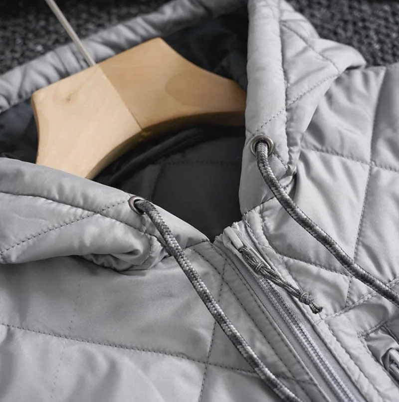 Randonnée en plein air de style Arc, camping, pêche, voyage, sortie, conduite autonome, sport coupe-vent à capuche chaud rembourré en coton