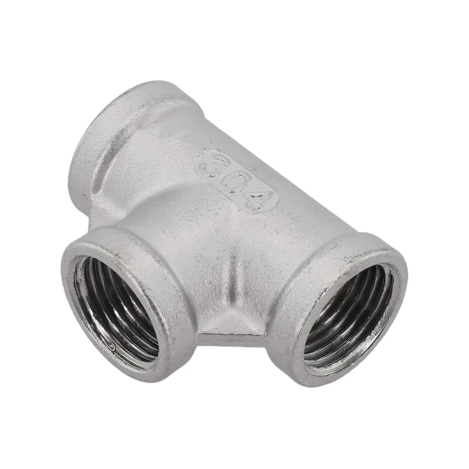 

1pcs 304 Stainless Steel Plumbing Fittings 4-point Connector Three Internal Wire Tee Plumbing Pipes