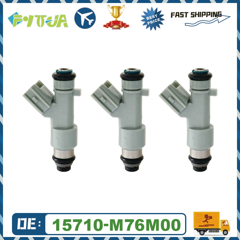 

3pcs High Performance fuel Injector 15710M76M00 For Suzuki Celerio 1.5L 2014-2021 Gasoline