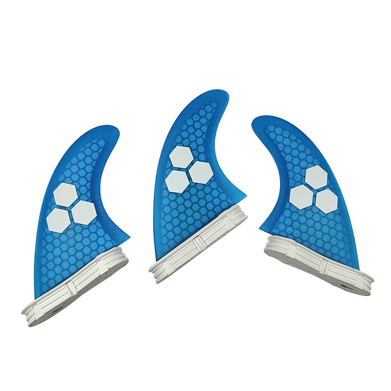 G7 Size UPSURF FCS 2 Short Board Fins Quilhas Tri Surfboard Fins Thruster Honeycomb Fibreglass Funboard Fins Performance Core