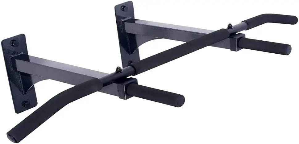 

Wall Mount Pull Up Bar with Extra Clearance, Fits 16" Studs by Ultimate Body Press