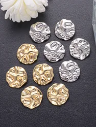 7pcs/pack Irregular low luxury buttons that can be paired with tops, gloves, bags, and any DIY outfit
