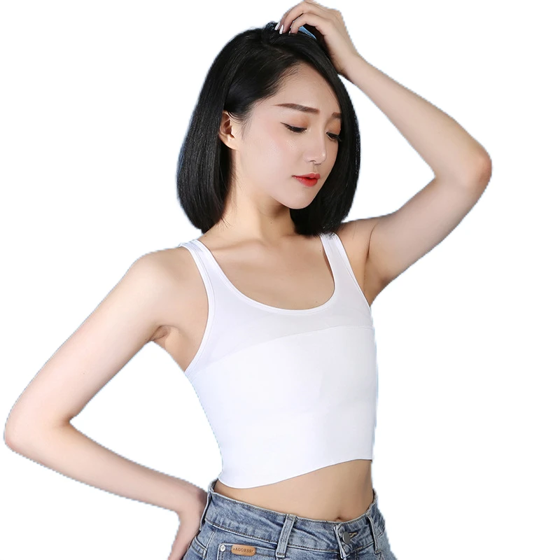 Haleychan Vrouwen Half Trui Borst Binder Transgender Trans Lesbische Tomboy Ftm Ademend Crop Top Vrouwen Corset Top Ondergoed