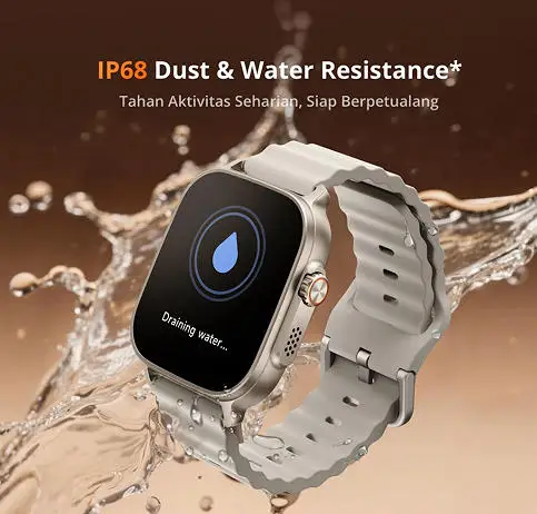 الإصدار العالمي من ساعة Realme 5 1.97 بوصة 600nits AMOLED 460mAh عمر بطارية 14 يومًا 300+ موضوعات تدعم نظام تحديد المواقع GNSS IP68 مقاوم للماء #4