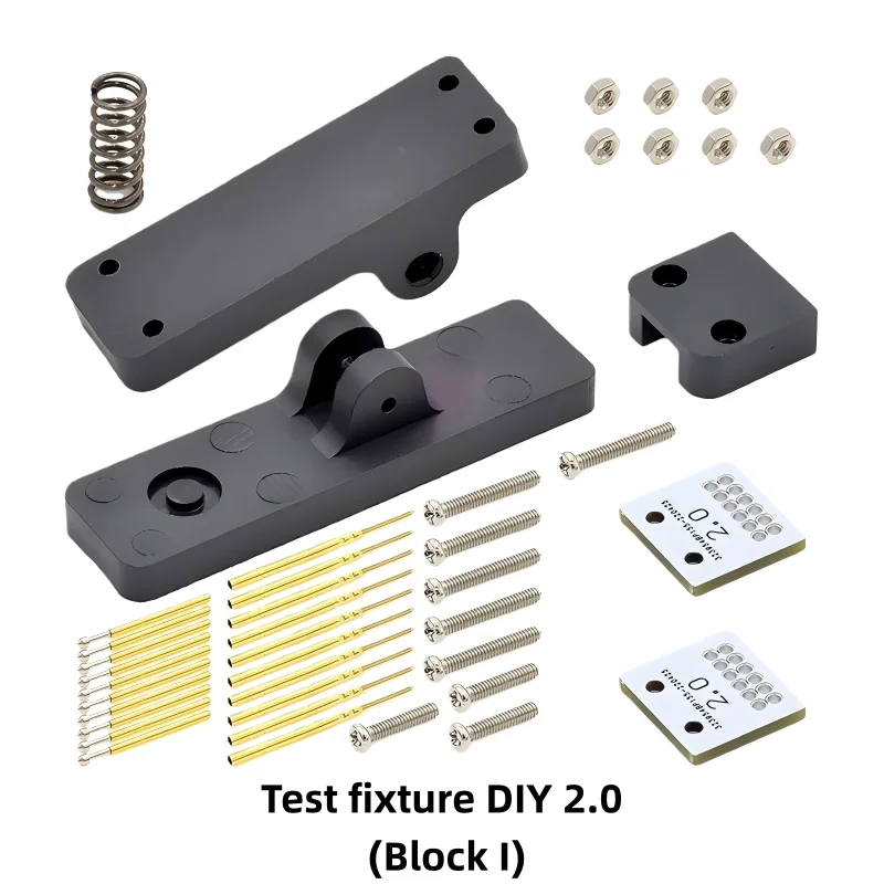 Test clip DIY, programming clip, PCB fixture spacing 2.54mm, 2.0mm, 1.5mm, 1.27mm
