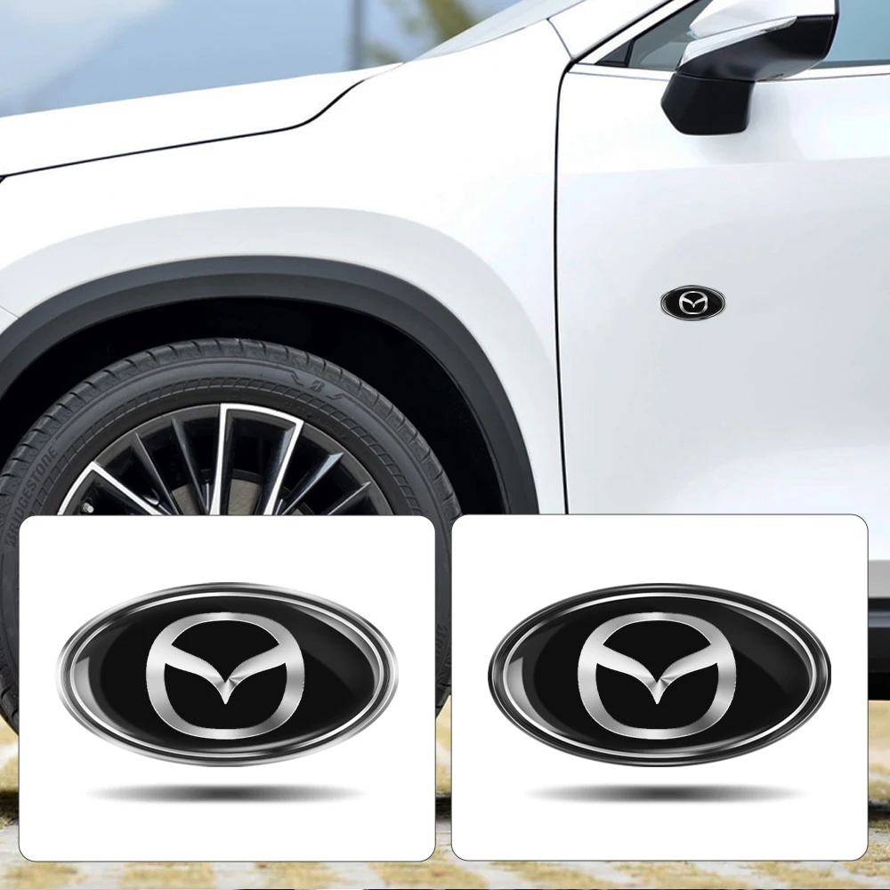 

Car Aluminum ABS Badge Trunk Body Decoration Sticker For Mazda Speed MS 2 3 5 6 7 Axela Atenza CX3 CX4 CX5 CX7 CX8 CX9 Demio MPS