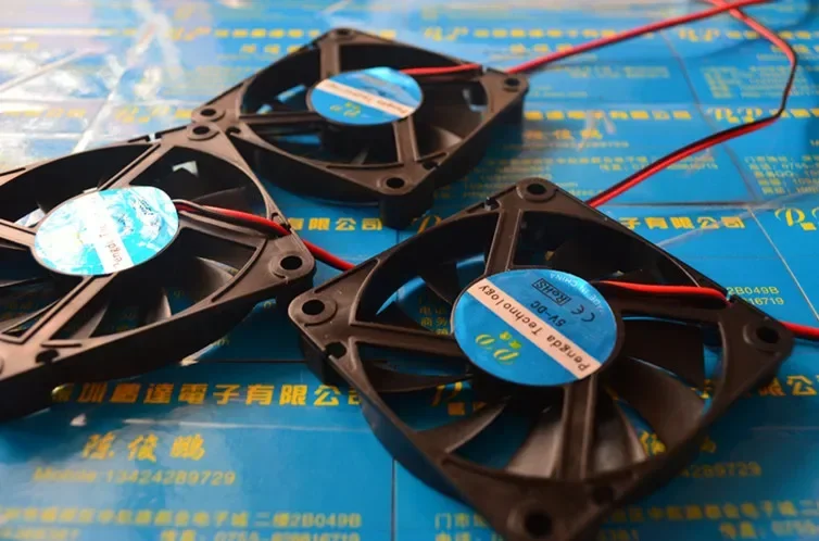 10pcs New  7010 70MM 70*70*10MM DC 5V 12V 24V Ultra-thin Graphics Card fan Comptuter CPU  Cooling fan with 2pin