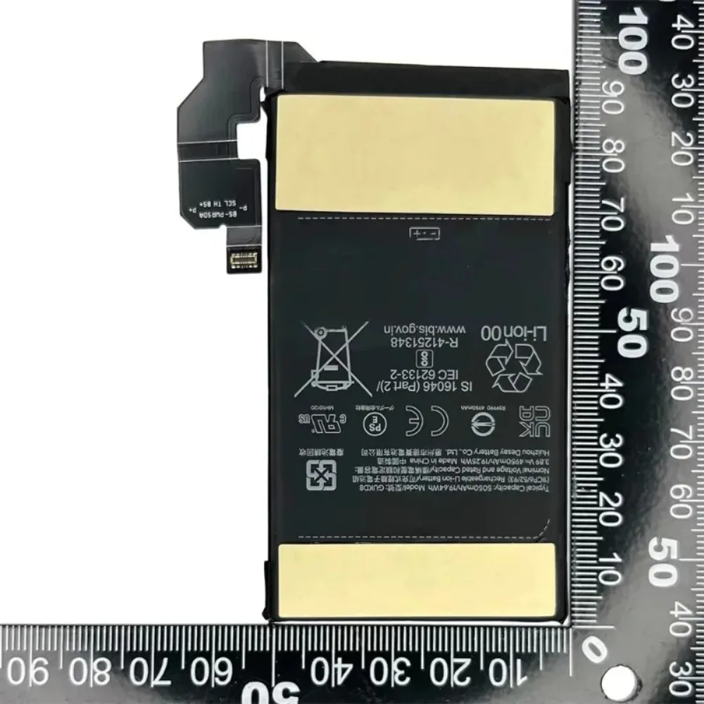 High-Performance GUKD8 4950mAh 3.89V Battery for Google Pixel 8 Pro G1MNW GC3VE Replacement Mobile Phone Battery With Tools