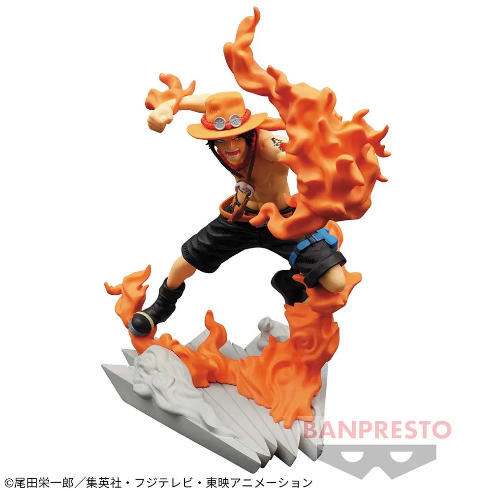 

One Piece The Battle Light Scenery-Portgas-D-Ace Figure Model Anime Genuine Boxed Toy BANDAI Banpresto