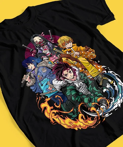 T-shirt for Anime Demon Slayer Equipo Vestidos del Futuro