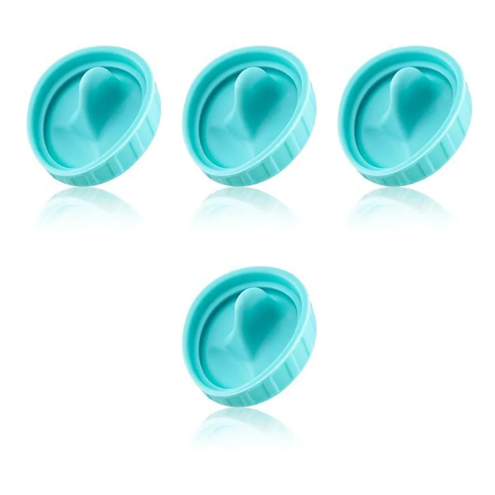 Four piece leak proof silicone stopper replacement set designed for 40oz bottle sealing rings to maintain secure hydration
