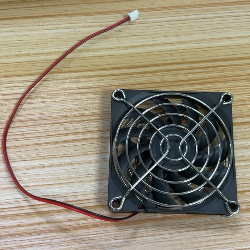 9025 9cm 90mm osłona metalowa kratka podwójne łożysko kulkowe wentylator chłodzący 12V 0,40A AFB0912VH pojemność wiatru dla Delta 90*90*25mm — zdjęcie 7