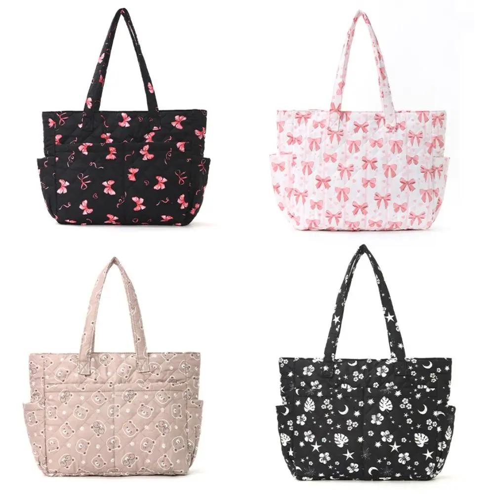 New Cotton Polyester Travel Tote Bag Large Capacity Lightweight Design Travel Handbag Computer Bag Travel