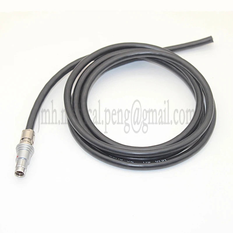 Compatible Fischer 1031 1.5F 10 12 19 Pins Short Male Plug Connector Welding High Flexibility Drag Chain Shielding Cable