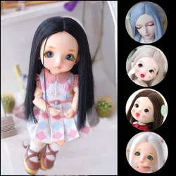 bjd wig 1/12 1/3 1/6 1/8 1/4 BJD doll hair OB11 clay doll with high temperature fiber doll wig 25 color