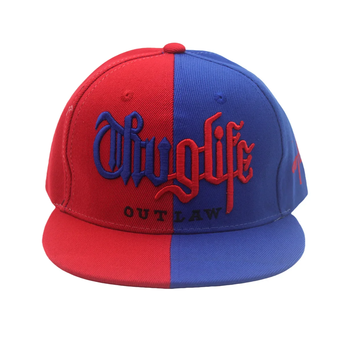 Color Matching Letter Embroidery Flat Edge Baseball Cap European and American Men's and Women's Outdoor Leisure Hip-hop Hat
