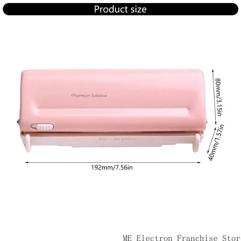 T5EA 6/9 отверстие в отверстии 10 листов. Регулируемая школьная школьная принадлежности Офис отверстия.