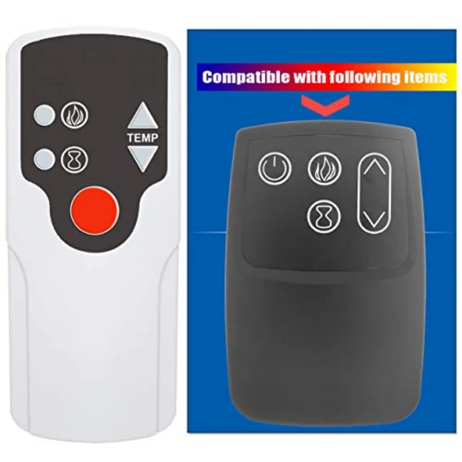 

Home Appliances Inc Of ShenZhen Replacement Twin Star Fireplace Remote Control P115 REMOTE-E33