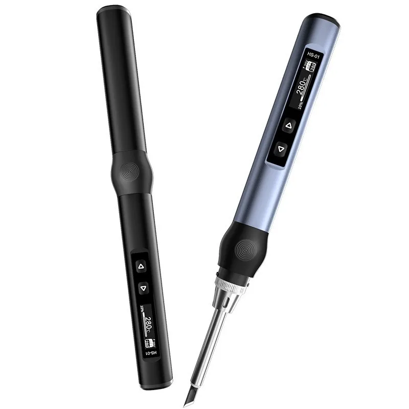 Intelligent electric soldering iron, portable PD65W internal thermal digital display constant temperature maintenance welding