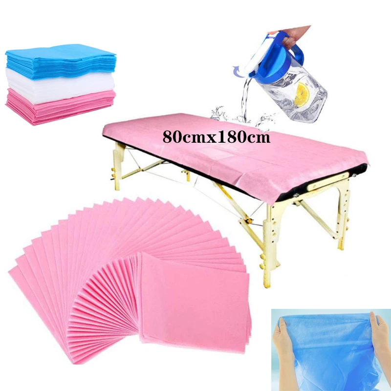 10/20 Pieces Disposable Spa Massage Sheets Non Woven Eyelashes Bed Cover Tattoo Hotel Beauty Salon Hospital Use Products