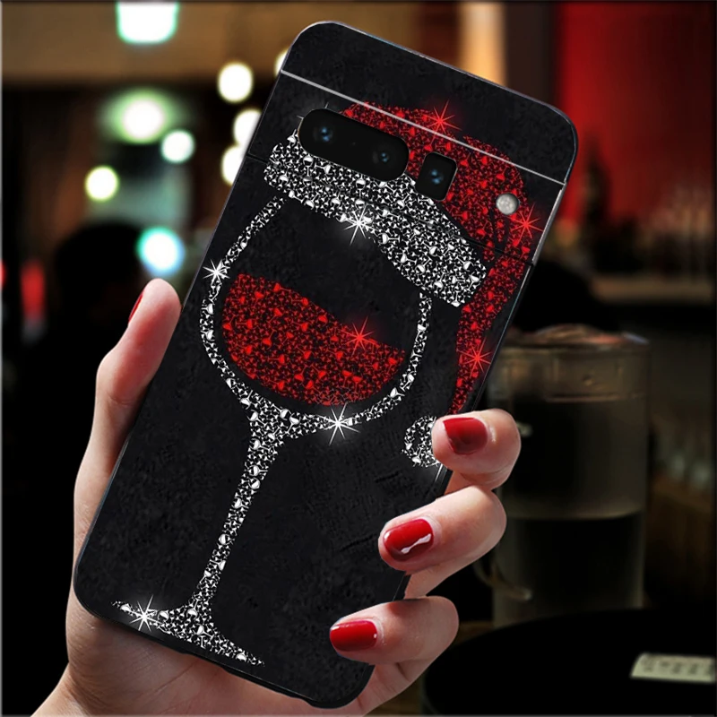 

Phone Case For Google Pixel 10 9 Pro XL 9A 8 7 6 Pro Pixel 8A 7A 6A Pixel 8 7 6 5 Christmas Tree Light Snow