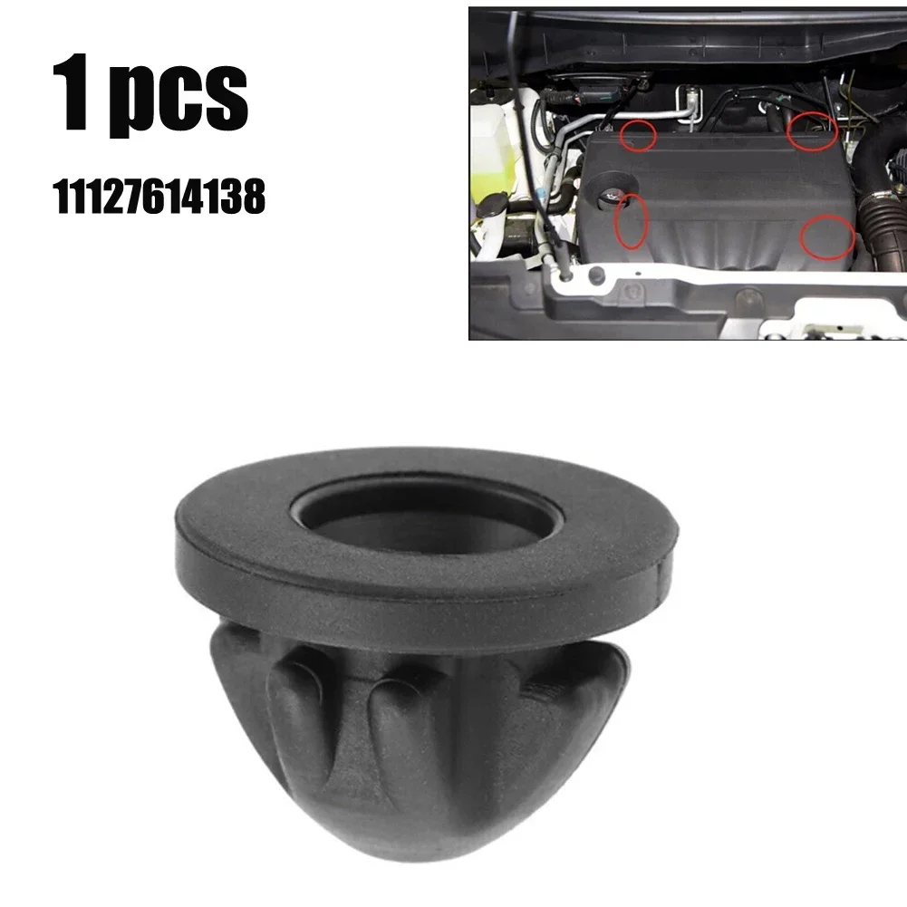 1pc Car Engine Cover Trim Rubber Mount Grommet Bush Bump Stop 11127614138 For BMW 1 2 3 4 5 6 Series E88 E82 F20 F20 LCI X4 X5