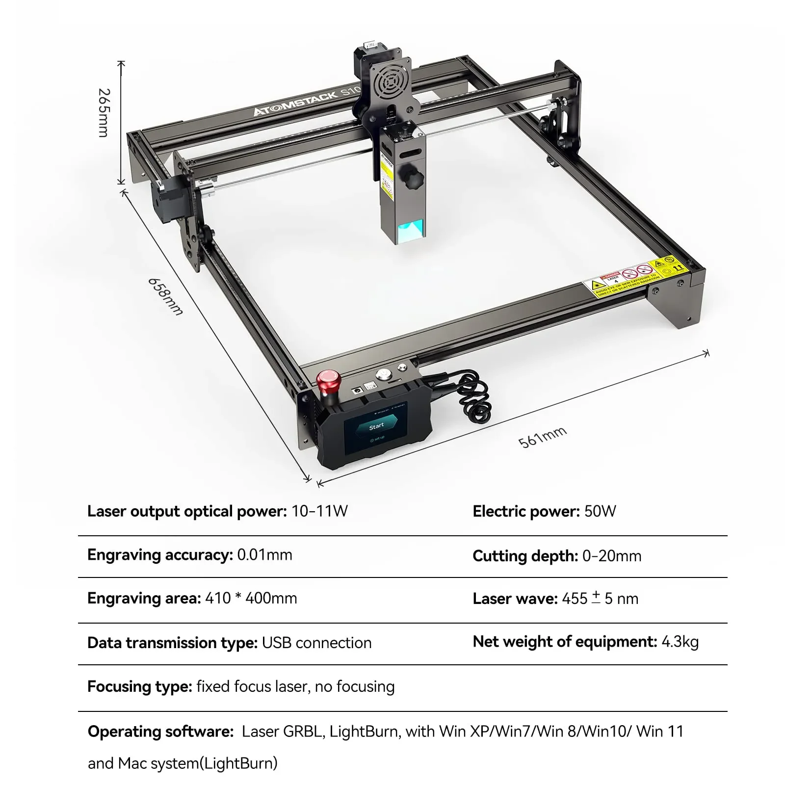 Atomstack X7 Pro 50W Flagship Dual-Laser Cutter & Engraving Machine