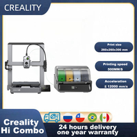 Creality Hi Combo 3D Printer Core XZ Motion 500mm/S Speed Multi-color printing Auto Leveling 260*260*300mm Metal Build Printer