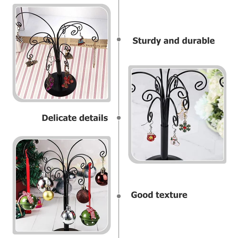 

Creative Earrings Display Stand Iron Storage Rack for Dangle Drop Earrings Jewelry Organizer Holder Desktop Display Decor Room