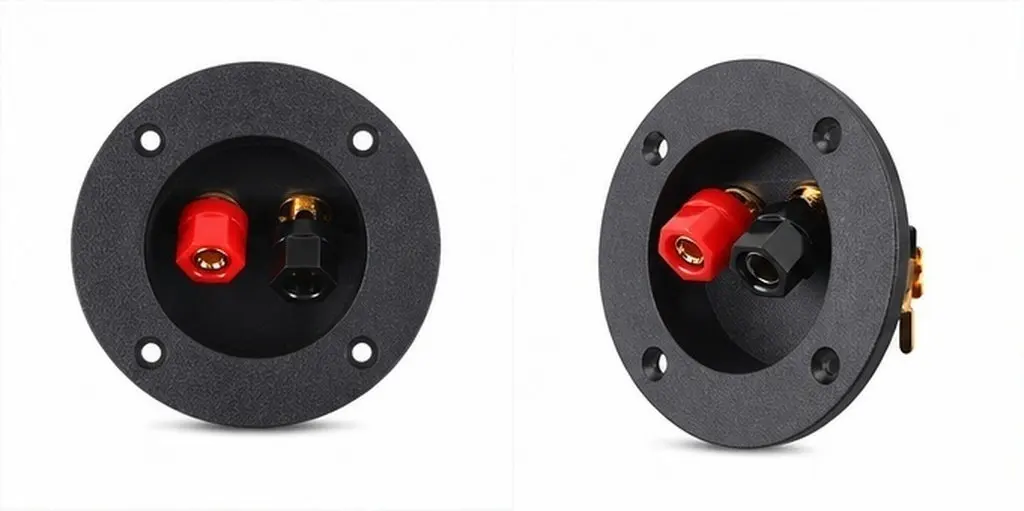 2 pcs Wire Terminal Electrical Connector Connectors Halloween Christmas New Year Speaker Box Terminals Speaker Box Connectors