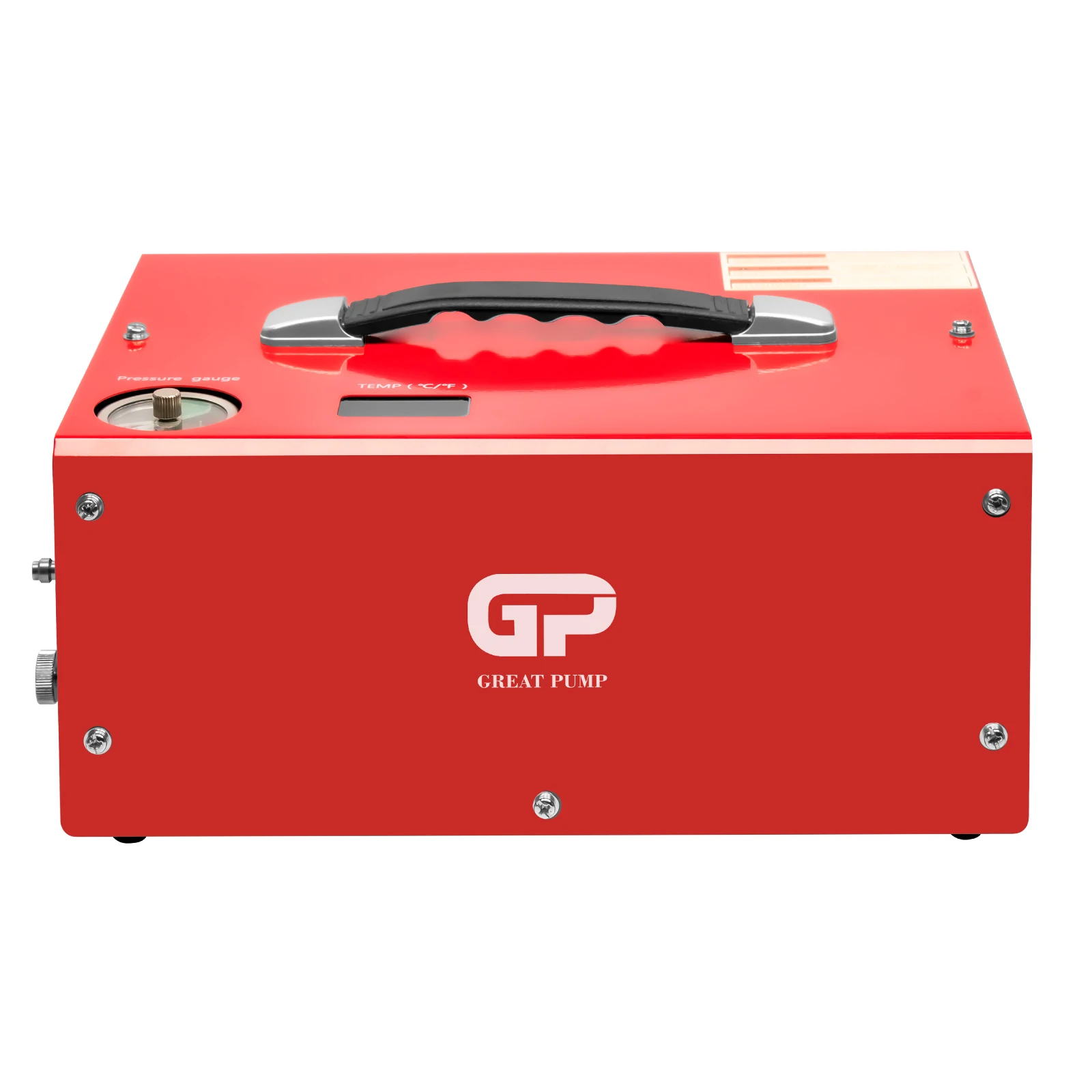 4500Psi 300Bar PCP Compressor High Pressure Built-in 12V Power Auto Stop Compressor Oil/Water Free for PCP Rifle Airgun GPES062