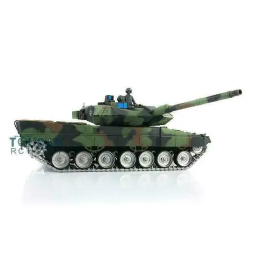 Toucan 1/16 Heng Long TK7.0 Leopard2A6 RC Tank 3889 Metal Tracks Wheels Barrel Recoil BB Airsoft Smoke Toys Car TH17592