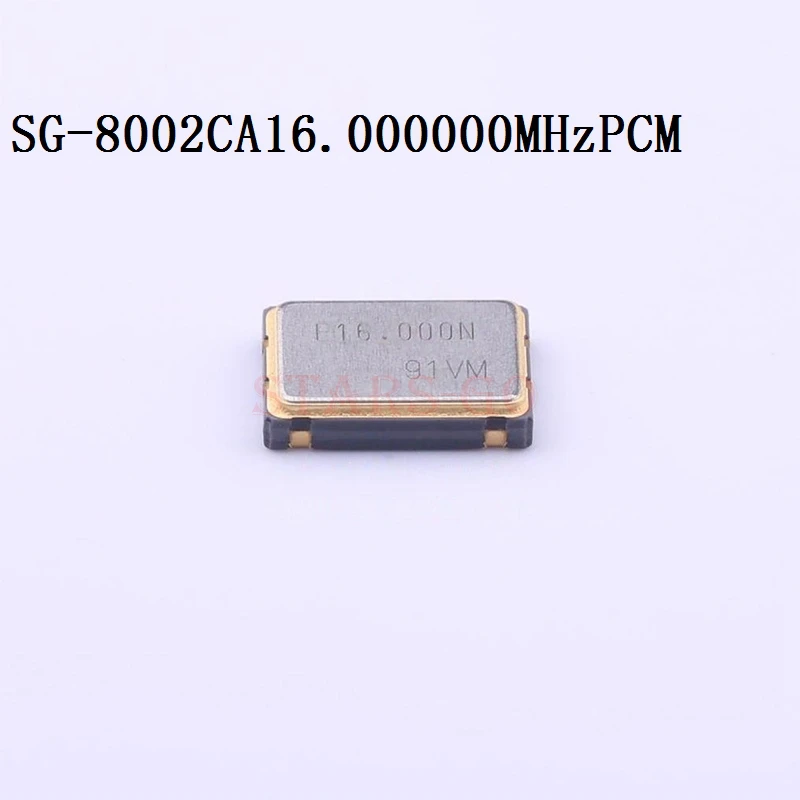 

10PCS/100PCS 16MHz 7050 4P SMD 3.3V ±100ppm OE -40~~+85℃ SG-8002CA 16.000000MHz PCM Pre-programmed Oscillators