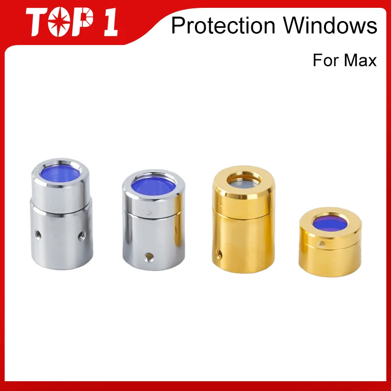 Top1 Output Protective Connector Lens Group with Lens Protective Cap for MAX QBH Fiber Cutting Machine Laser Source
