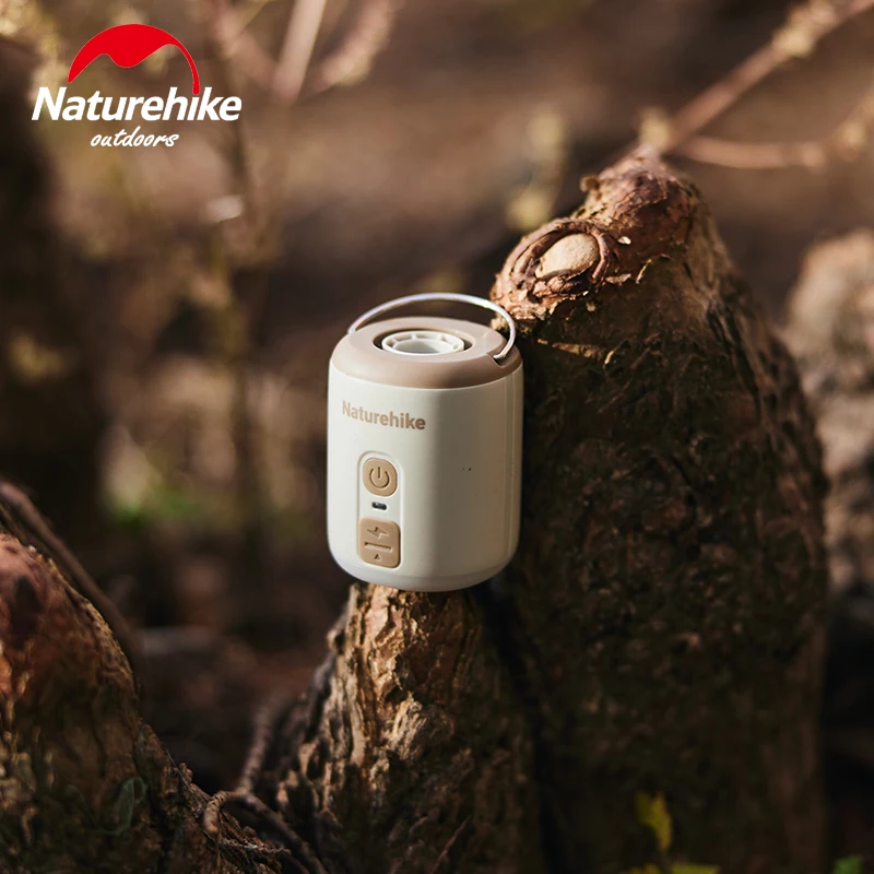 Naturehike Pompa d'aria multifunzione Mini portatile a carica rapida Escursionismo leggero Tappetino da esterno Cuscino per pompa da campeggio da viaggio gonfiabile